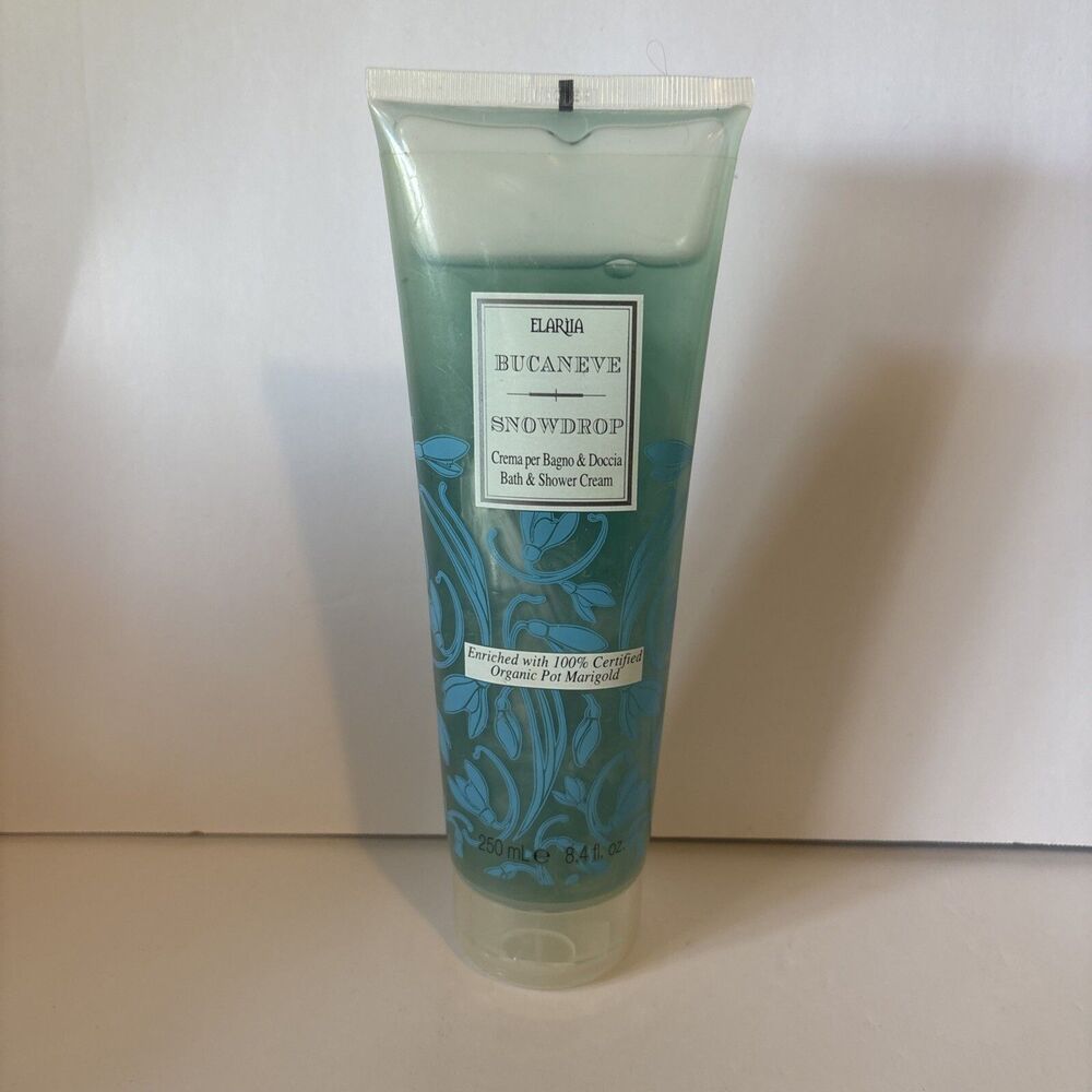 Perlier Elariia San Pellegrino Snowdrop Bath & Shower Cream 16.9 oz Sealed